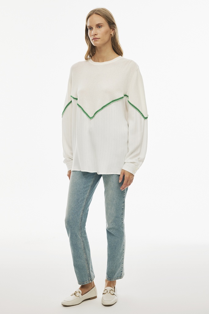 ILLAS KNIT BLOUSE 0763