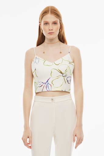 [124043032] MARLES BLOUSE 3032